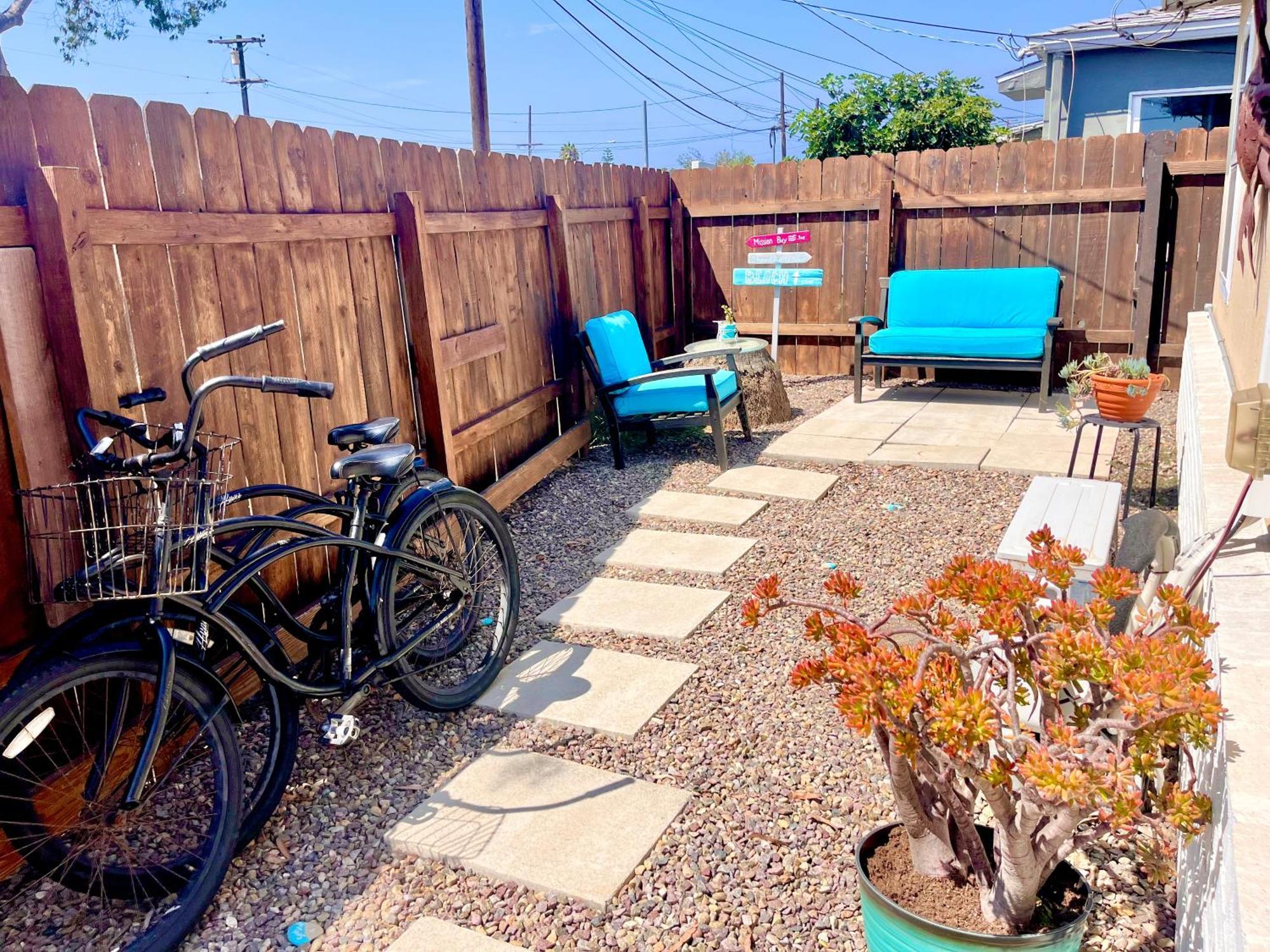 Cozy Beach Cottage With Bicycles San Diego Exterior photo